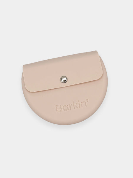 Barkin-pochette-etanche-friandises-chien-chiot-creme