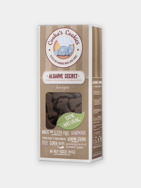       Cookas-Cookies-Friandises-naturelles-saines-chien-chiot-caroube-banane-ALGARVE-SECRET
