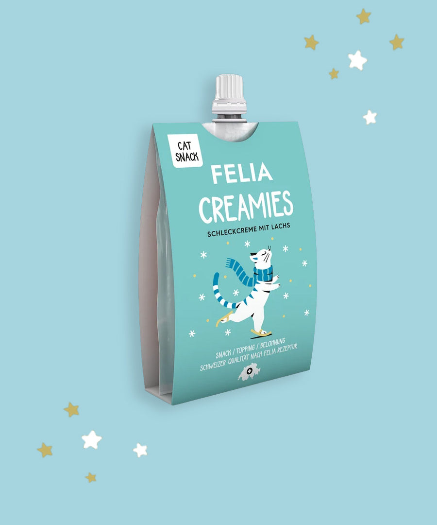 Fred-Felia-patee-education-saines-chat-Creamies-noel