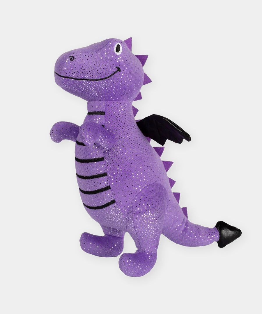 Fringe-petshop-peluche-design-chien-Dinosaure-violet-Dont-Be-A-Drag-On