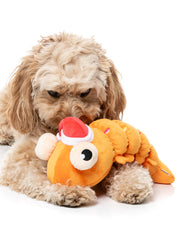 Fuzzyard-peluche-pour-chien-originale-crevette-noel