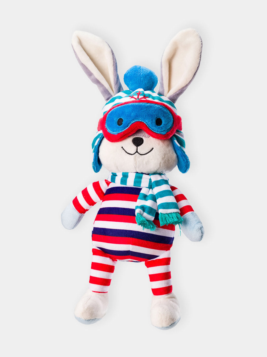 House-of-Paws-peluche-pour-chien-noel-2025-ski-lapin