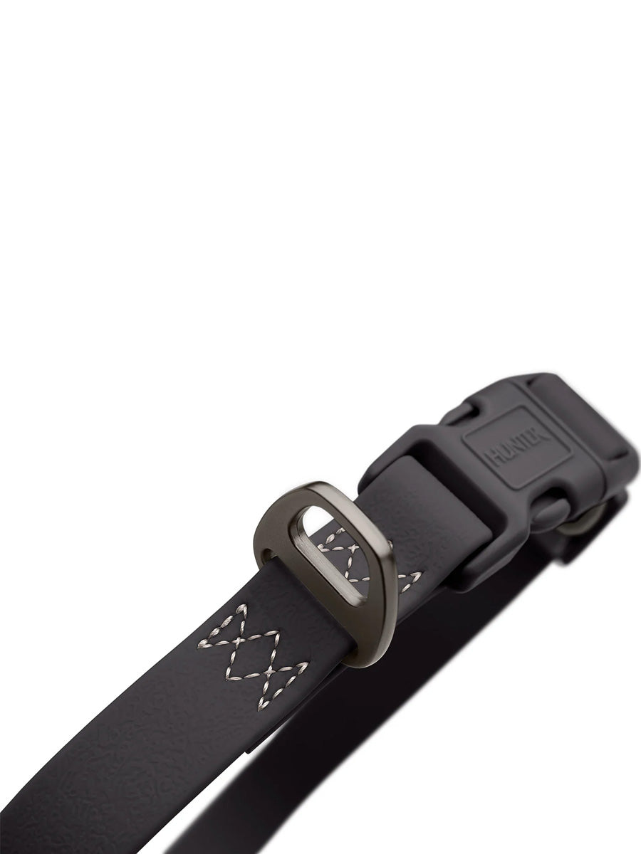 Hunter-collier-biothane-pour-chien-Havanna-noir