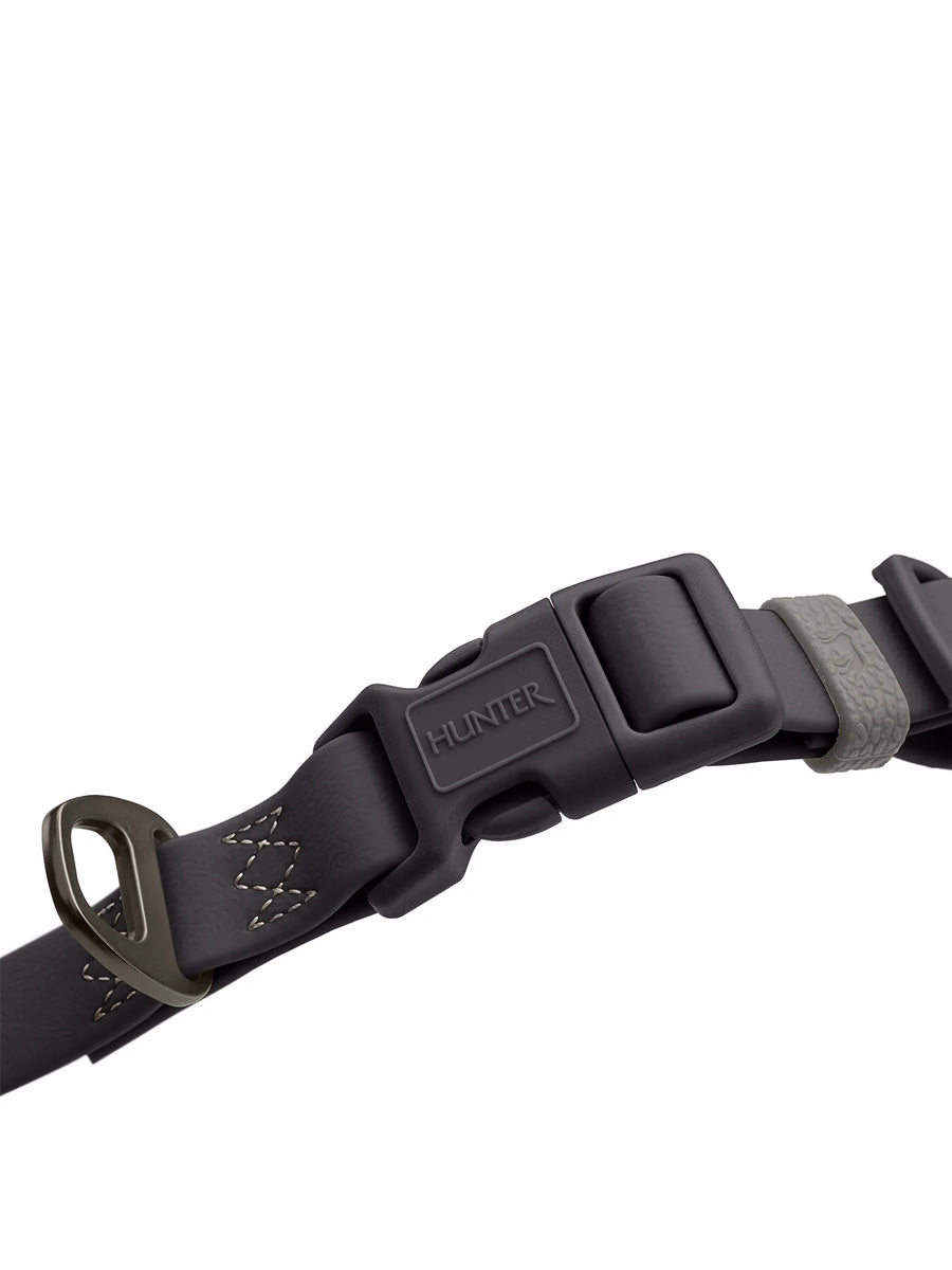 Hunter-collier-biothane-pour-chien-Havanna-noir