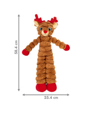 KONG-holiday-Jouet-peluche-pour-chien-Shakers-Crumplez-Reindeer-XL
