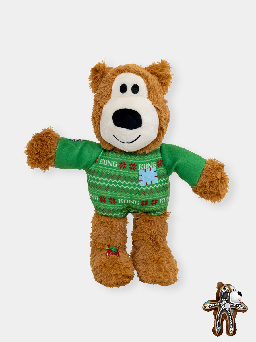 KONG-holiday-Jouet-peluche-pour-chien-Wild-Knots-Sweater-Bear-L