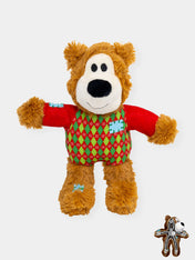 KONG-holiday-Jouet-peluche-pour-chien-Wild-Knots-Sweater-Bear-S