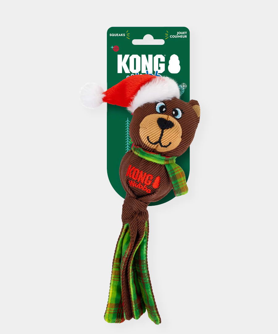 KONG-holiday-Jouet-peluche-pour-chien-Wubba-ours-S