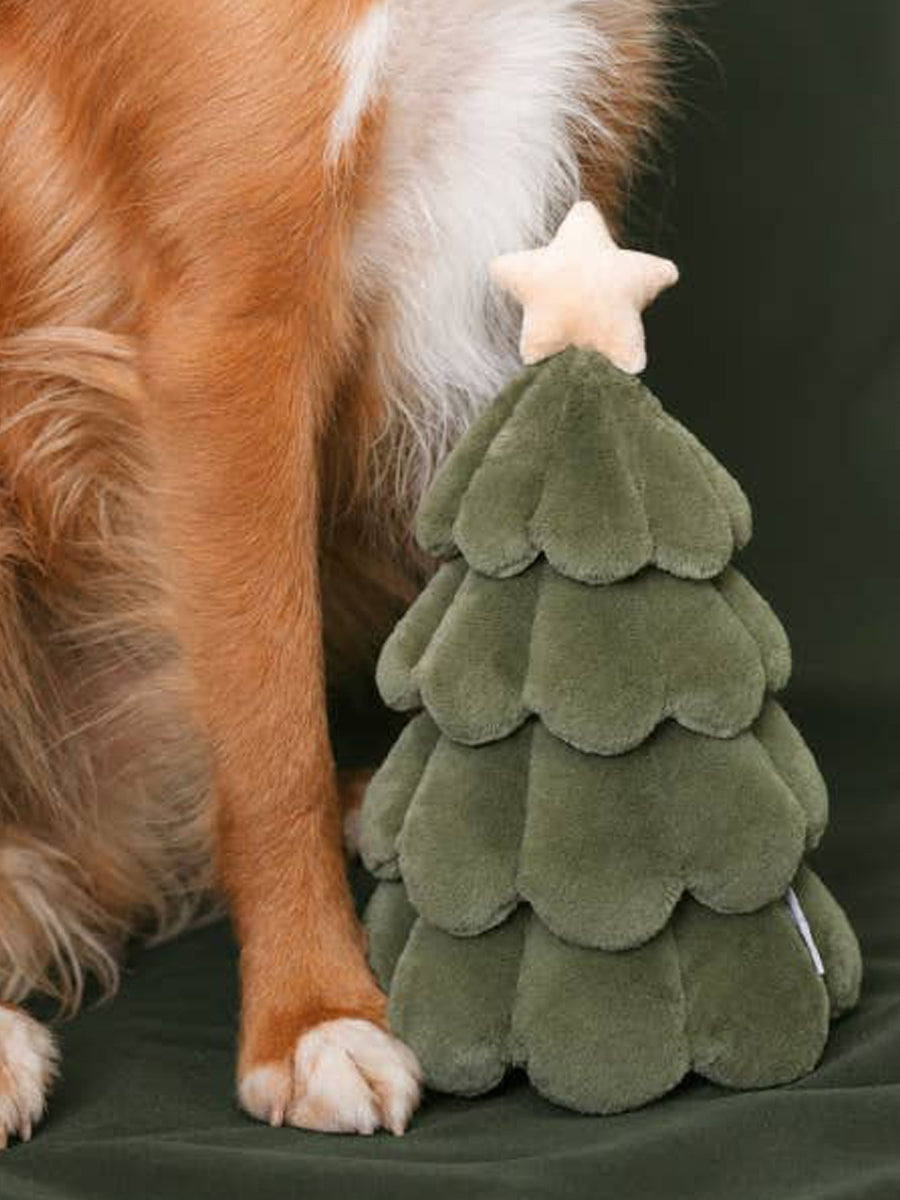 Modern-beast-peluche-pour-chien-noel-sapin