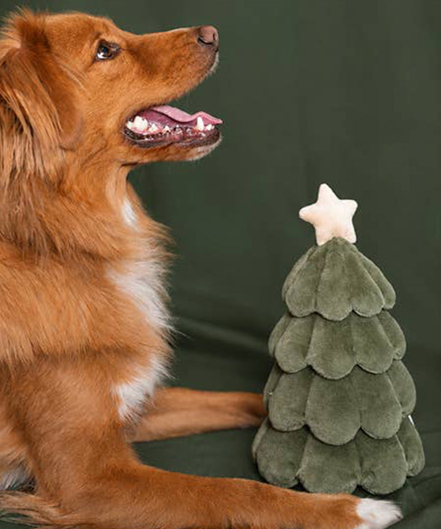 Modern-beast-peluche-pour-chien-noel-sapin