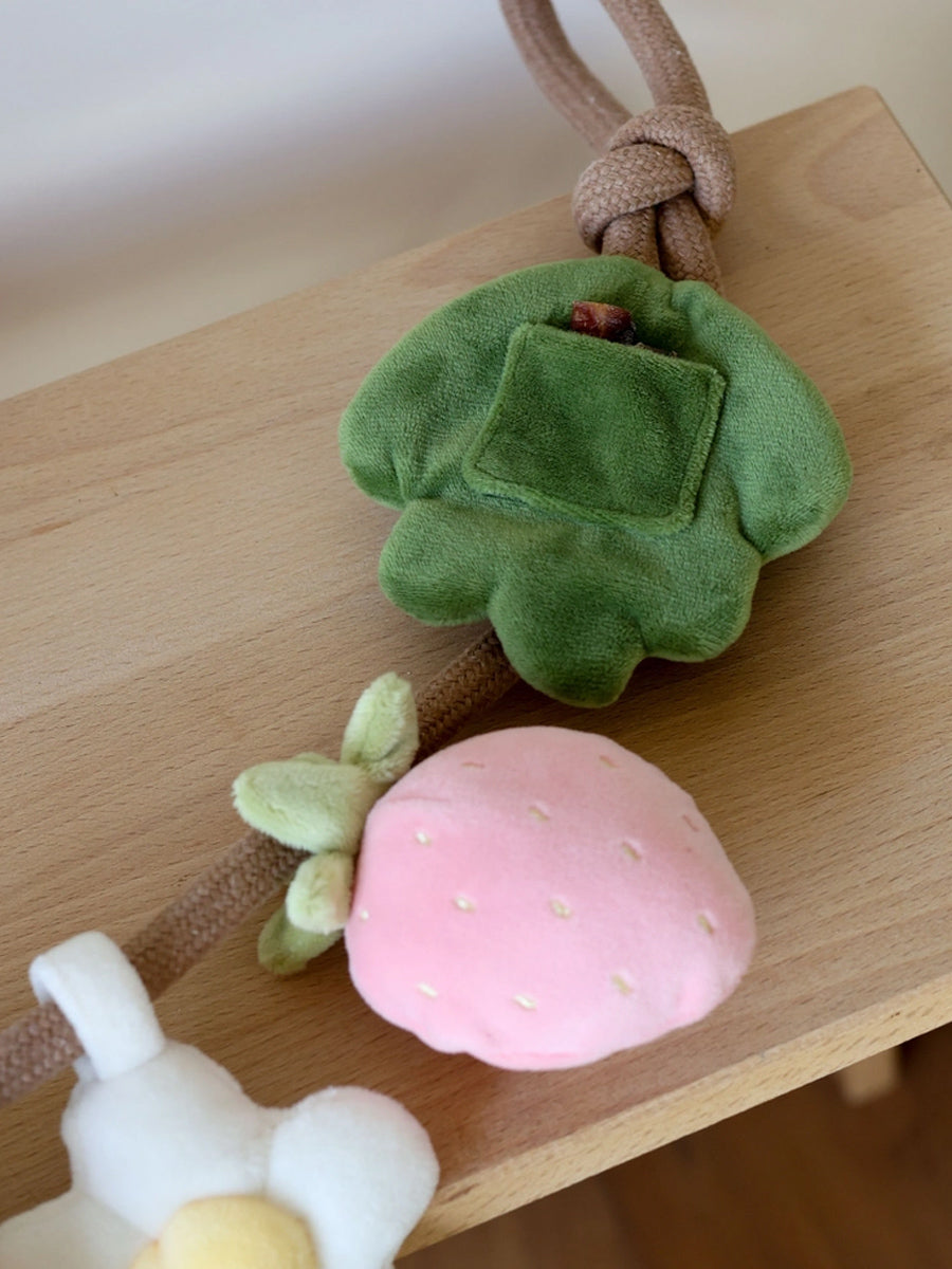 Pups-Bubs-jouet-en-corde-pour-chien-Strawberry-Vine