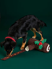 Jouet d'occupation pour chien - Bûche de Noël 🤶 - The Foggy Dog - inooko