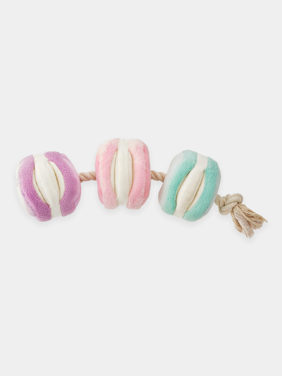 The-Foggy-Dog-peluche-fouille-balle-pour-chien-macarons