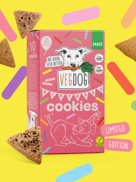 Vegdog-friandises-biscuit-anniverssaire-vegan-chien