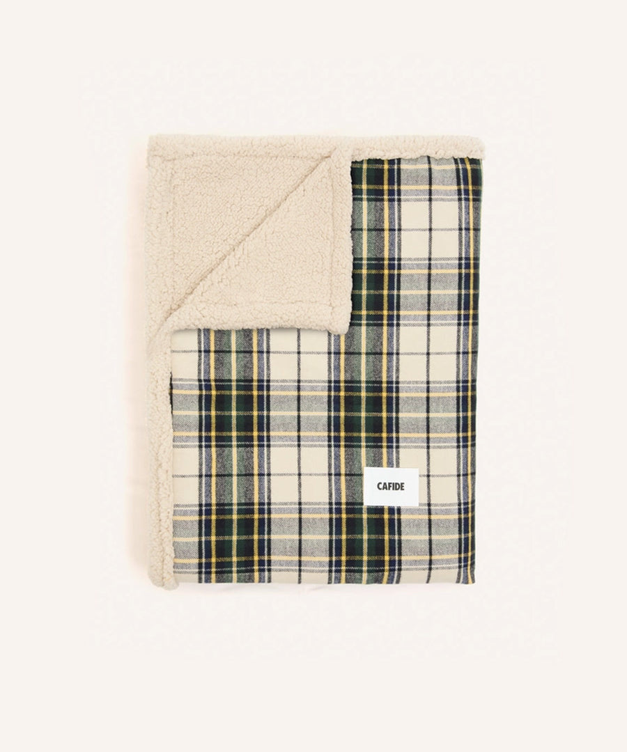 cafide-plaid-pour-chien-premium-douillet-toia-beige-Tartan