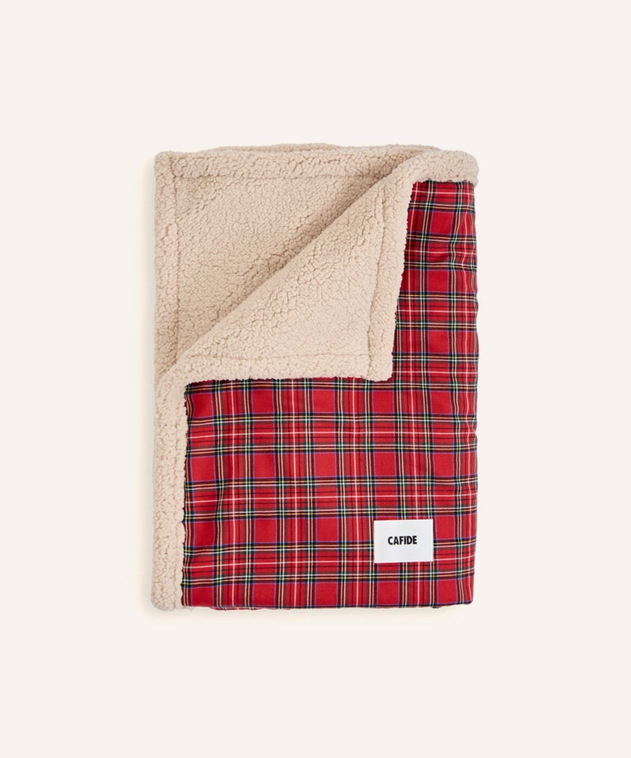 cafide-plaid-pour-chien-premium-douillet-toia-rouge-Tartan