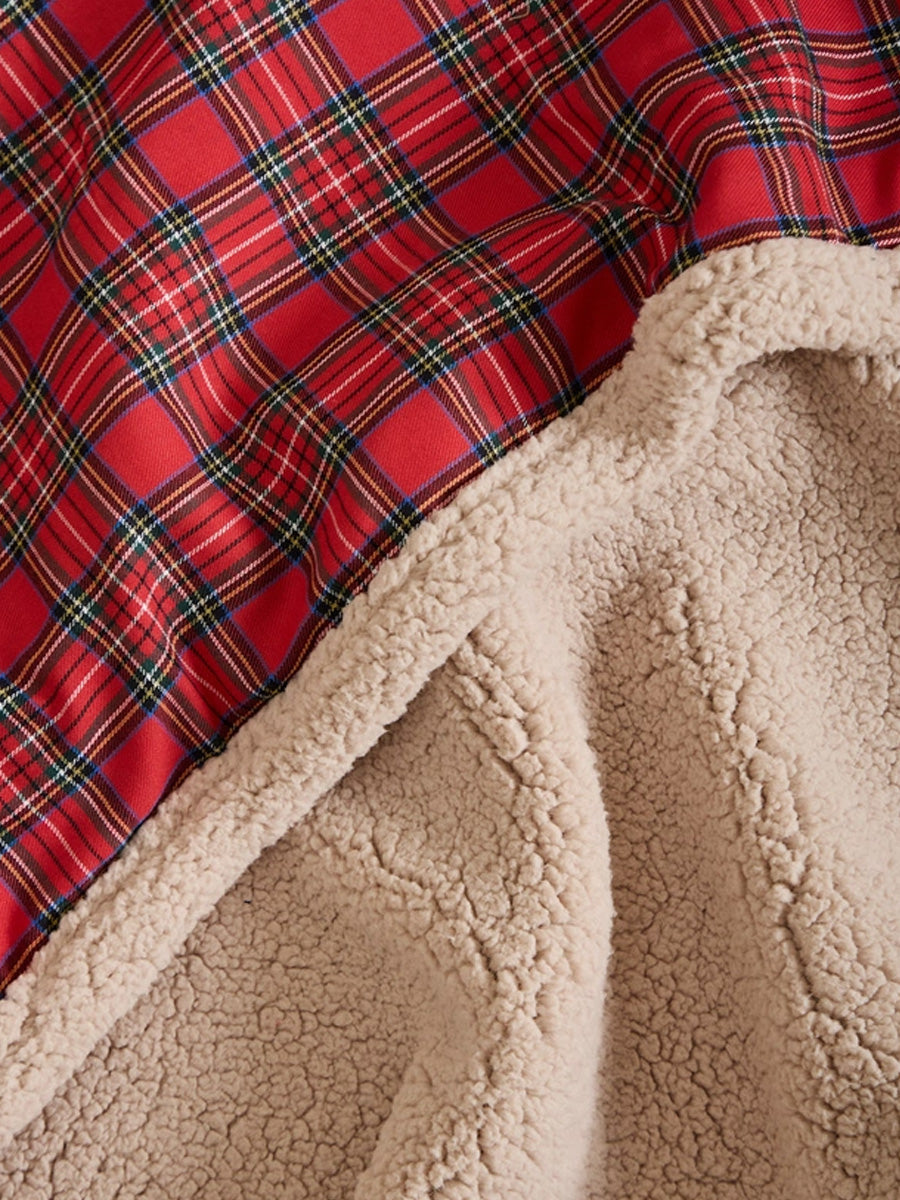 cafide-plaid-pour-chien-premium-douillet-toia-rouge-Tartan-1