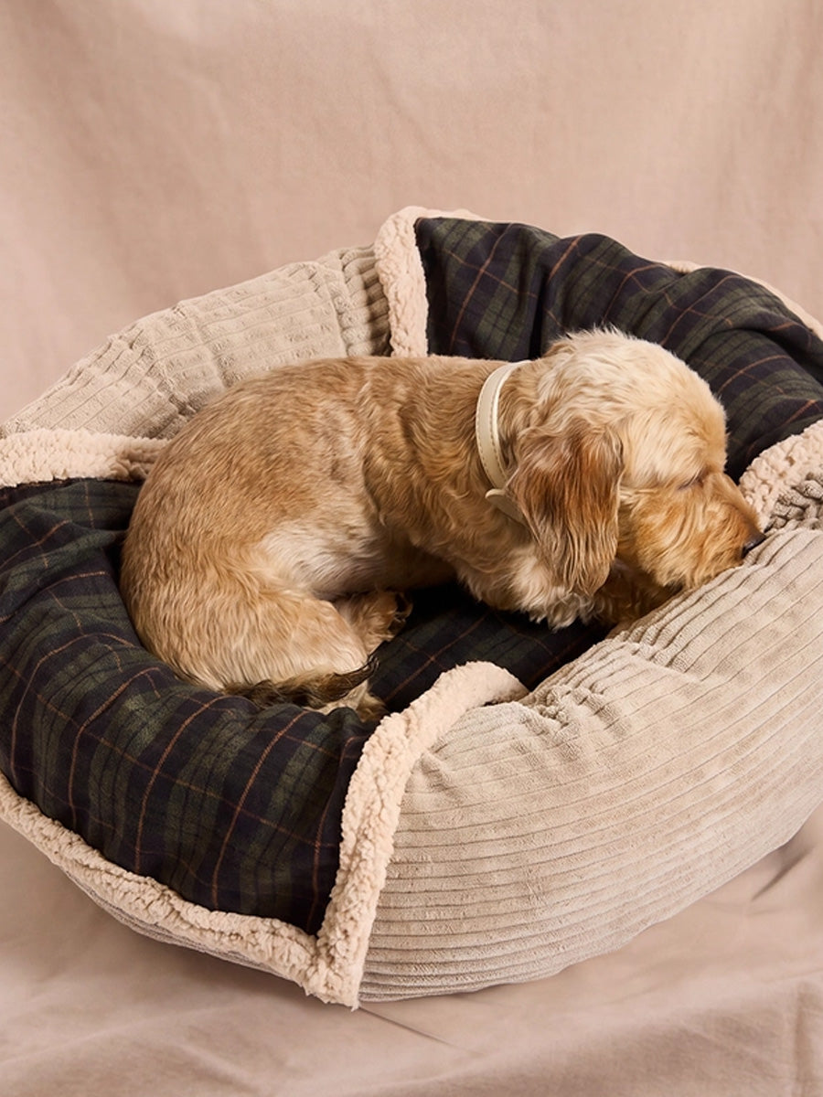 cafide-plaid-pour-chien-premium-douillet-toia-vert-Tartan