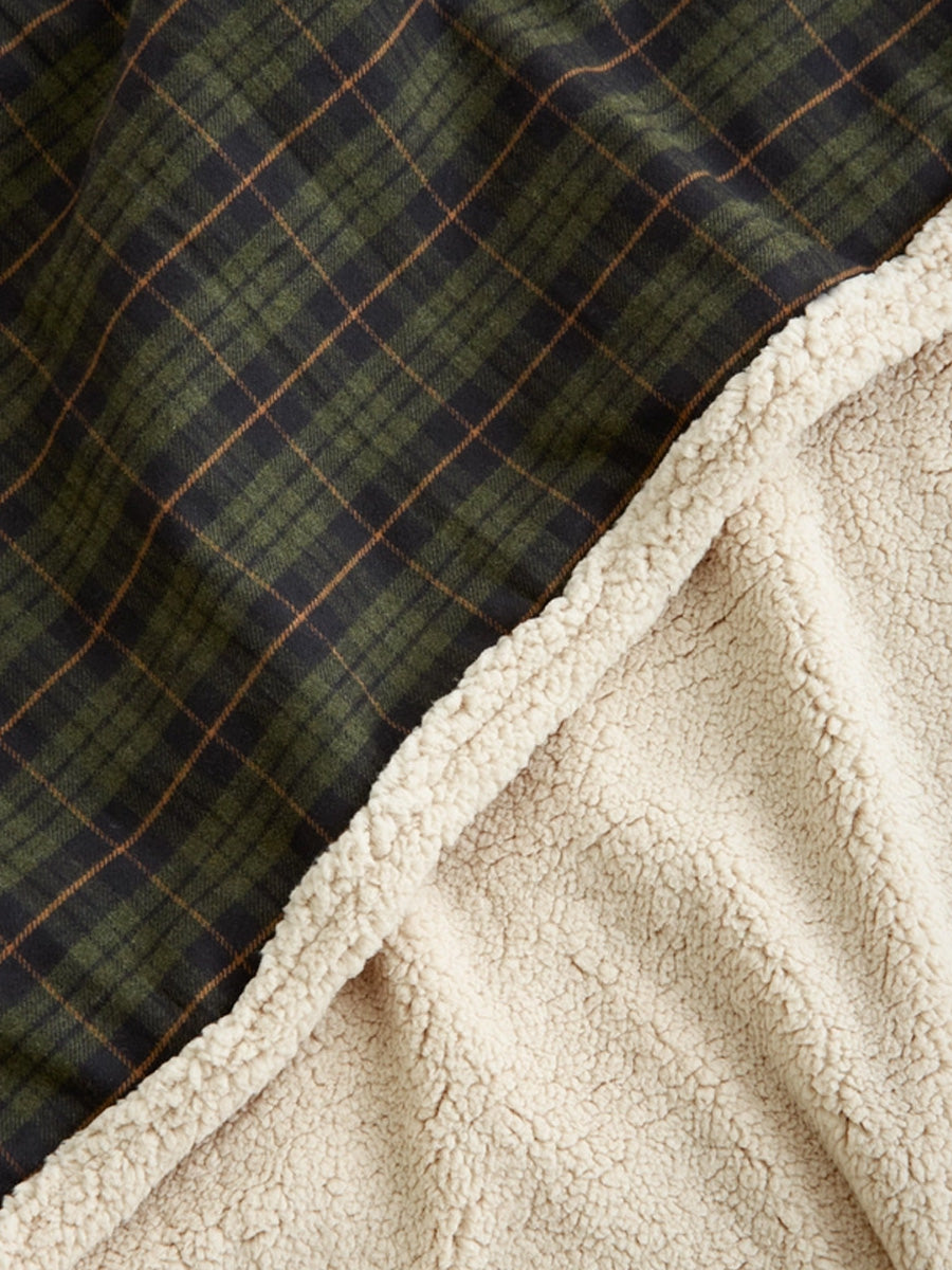 cafide-plaid-pour-chien-premium-douillet-toia-vert-Tartan