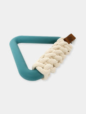duvo jouet triangle corde pour chien chiot Milan lagoon