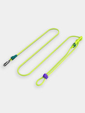 zee-dog-laisse-pour-chien-main-libre-reglable-jaune-fluo