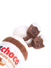 zippy-paws-peluche-fouille-pour-chien-Bungee-Burrow-pate-a-tartiner-chocolat