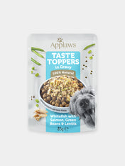       Applaws-alimentation-qualite-pour-chien-chiot-toppers-poisson-blanc-saumon-pois