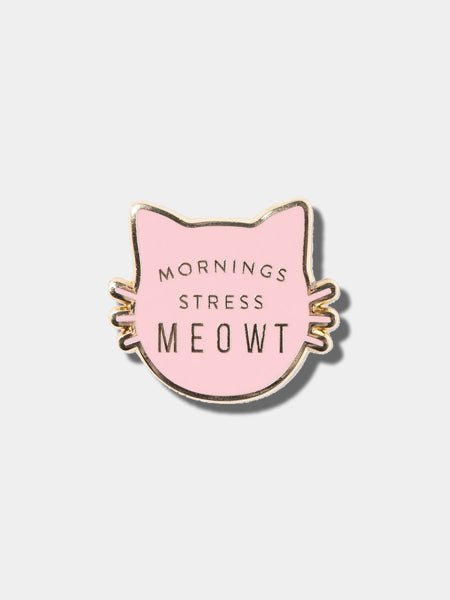       Fringe-petshop-pins-design-chien-667016-Stress-Meowt-Enamel-Pin