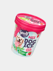 Smoofl-glace-pour-chien-fraise