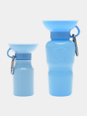     Springer-gourde-distributeur-eau-voyage-chien-bleu