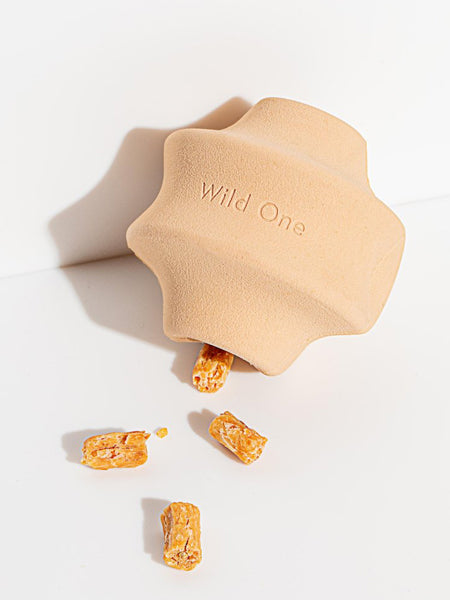 Wild-one-accessoire-chien-design-balle-twist-toss-beige