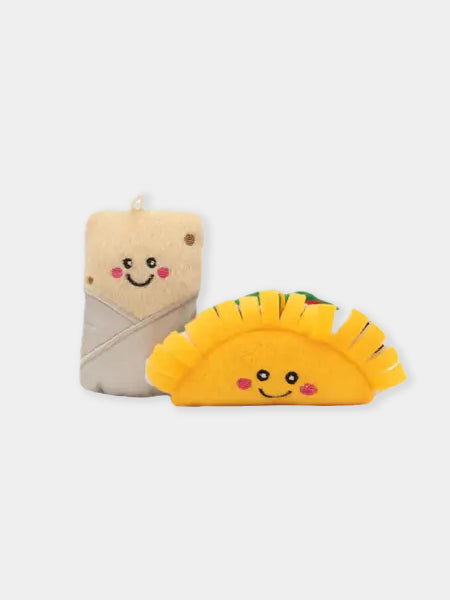       ZippyClaws-jouet-pour-chat-chaton-herbe-a-chat-NomNomz-tacos-Burrito