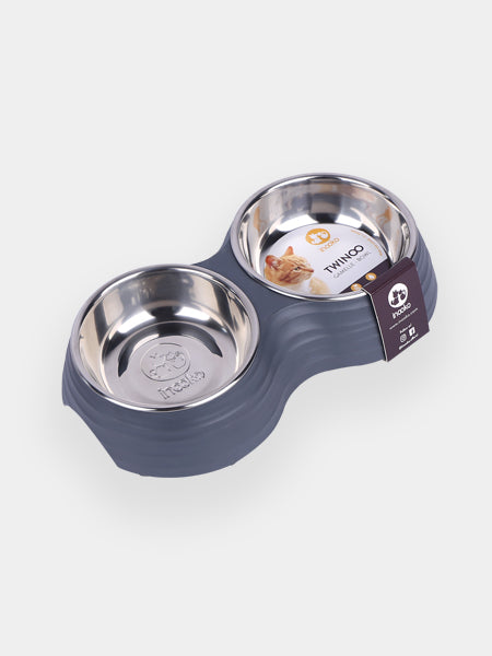 inooko - gamelle double design pour chat