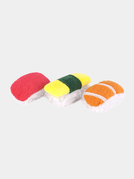 petplay Jouet pour chat à l'herbe à chat biologique sushi