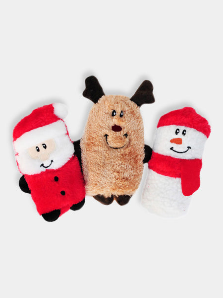 zippy-paws-lot-3-peluches-pour-chien-noel-Squeakie-Buddies